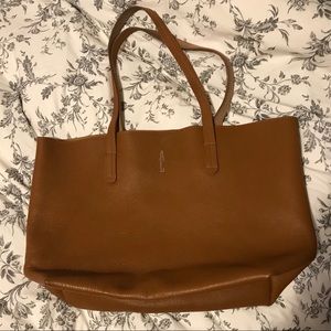 Mark & Graham Daily East/West Leather Tote
